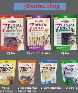 xuương gặm cho chó 7 dental 160g